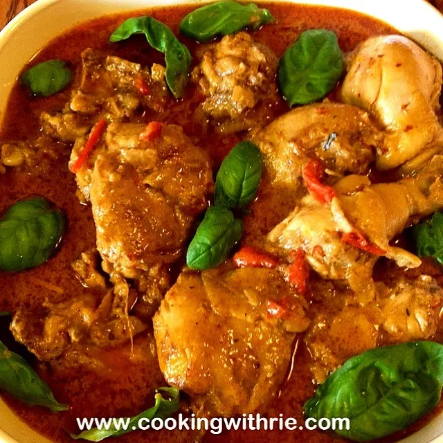 Ayam Bumbu Rujak / Chicken with Spicy Coconut Gravy|rie simsさん