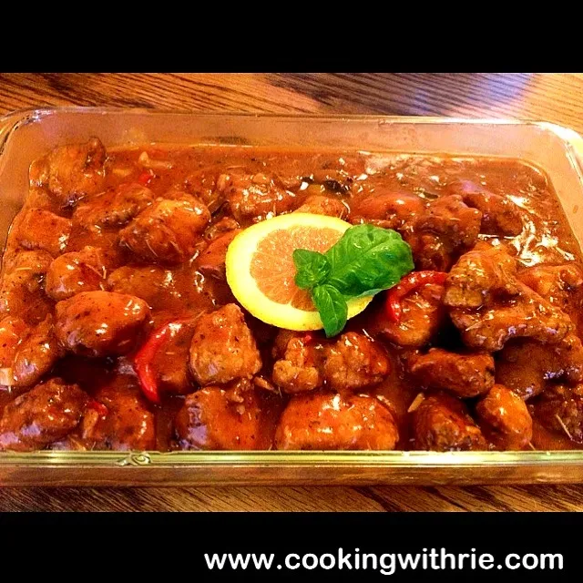 Mandarin Orange Chicken ala Rie|rie simsさん