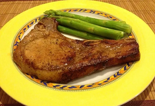 din-din @ home for a change, pork chop|Cloudy Gさん