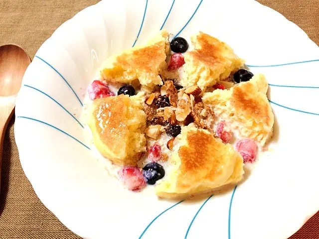 オートミールでヘルシー朝食♡|ころさん