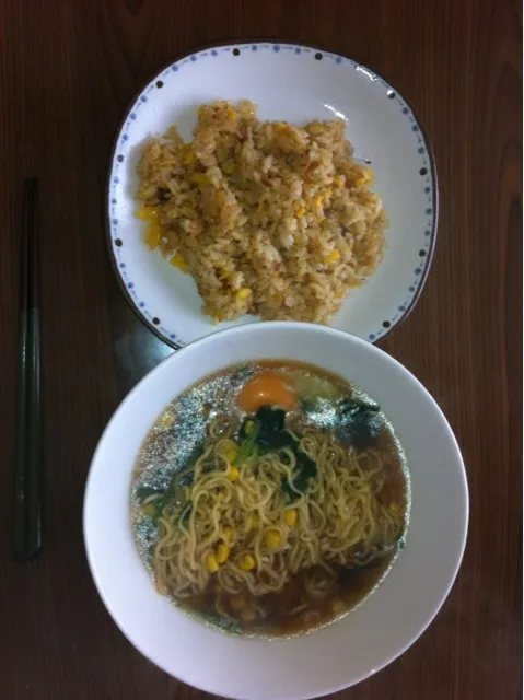 ○ちゃん正麺＆冷凍チャーハン|蒲森さん