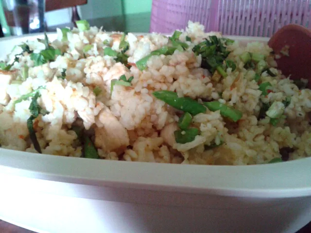 Snapdishの料理写真:Nasi Goreng cili api ♡|farafiqaさん