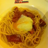 Snapdishの料理写真:Carbonara pasta|yashinta marceliaさん