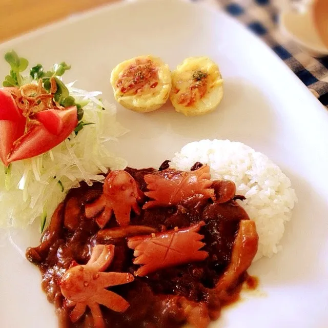 シーフード海カレー( ´ ▽ ` )|ふぅさん