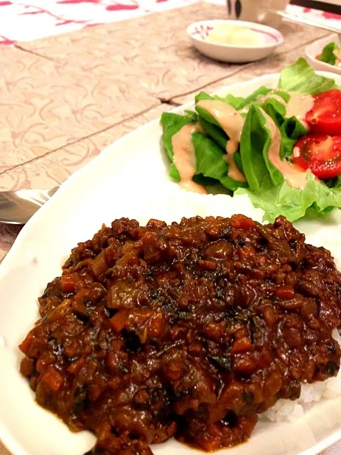 ほうれん草のドライカレー🍴|kiiroさん