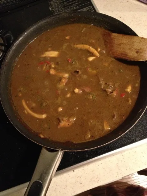 Snapdishの料理写真:イカ肝カレー！ヤバイ‼|加藤薫さん