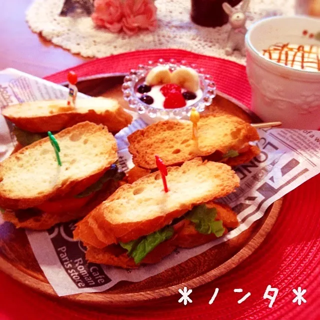 今日のランチ♡|＊ノンタ＊さん