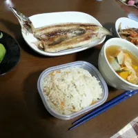 Snapdishの料理写真:お魚定食♡|YUIさん