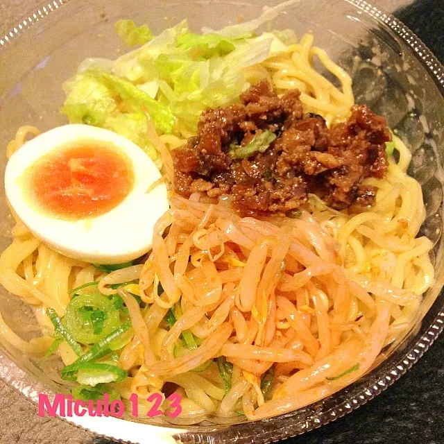 Snapdishの料理写真:冷し担々麺の季節‼|いつみさん