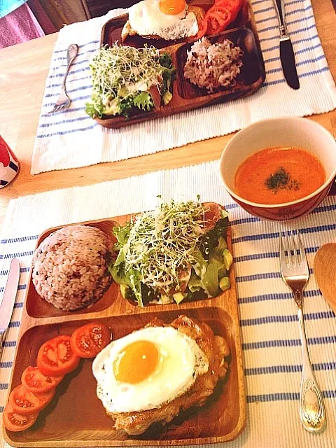 おうちカフェごはん 鳥肉ステーキ|りささん