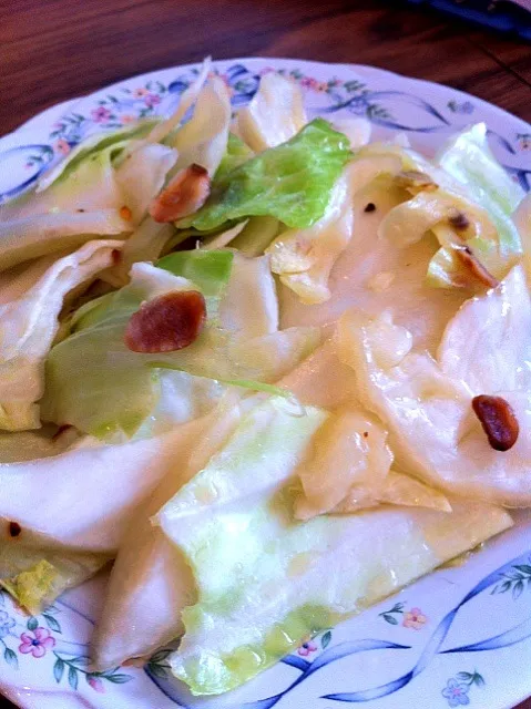 It's just a sauteed cabbage|Megさん