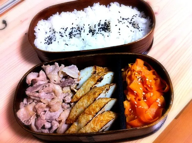 Snapdishの料理写真:本日の彼氏くんお弁当。|ねこ。さん