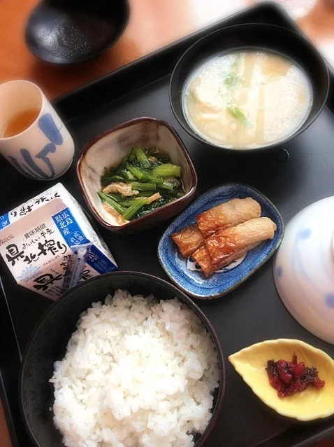 Snapdishの料理写真:4月8日☆朝ご飯|こーこさん