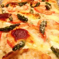 Chicken and spring vegetable lasagn|Dustin Praterさん