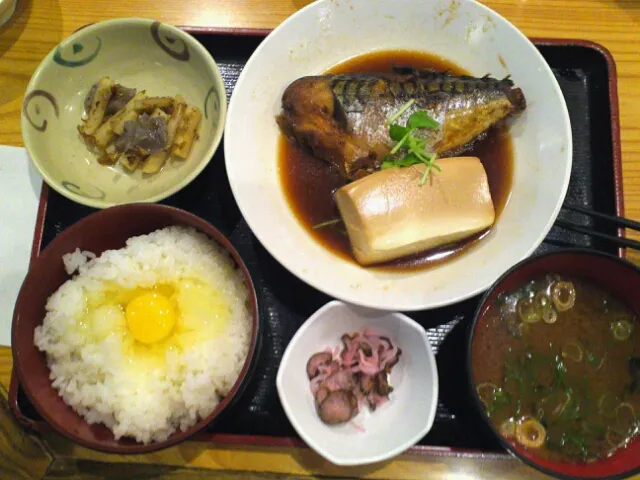 鯖の煮付け定食|hisashiさん