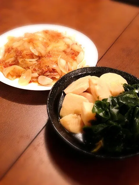 チャプチェ、竹の子の煮物|きりこさん