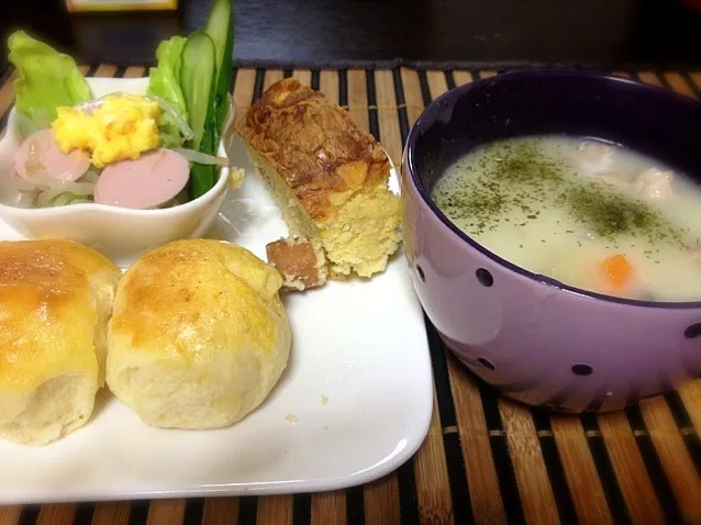 朝ごはんみたいな晩ご飯|キムラヒロミさん