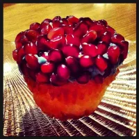 pomme granate mascarpone cupcake|JulieLNYさん