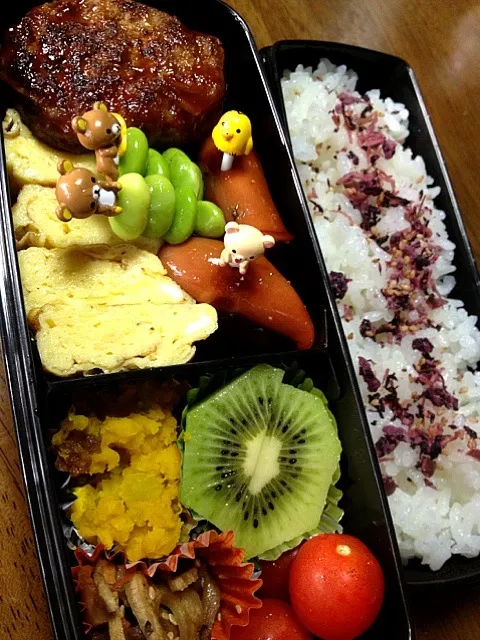 Snapdishの料理写真:4月9日の息子弁当|ariさん