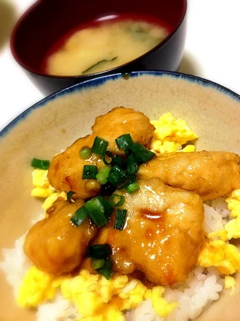 手抜きどんぶり♡ささみの焼鳥丼‼|ゆいさん