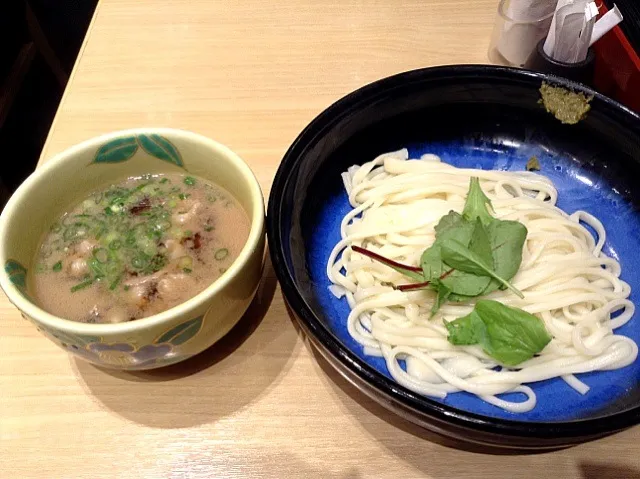 柚子胡椒の黒豚つけうどん⊂((・x・))⊃|ななーむさん