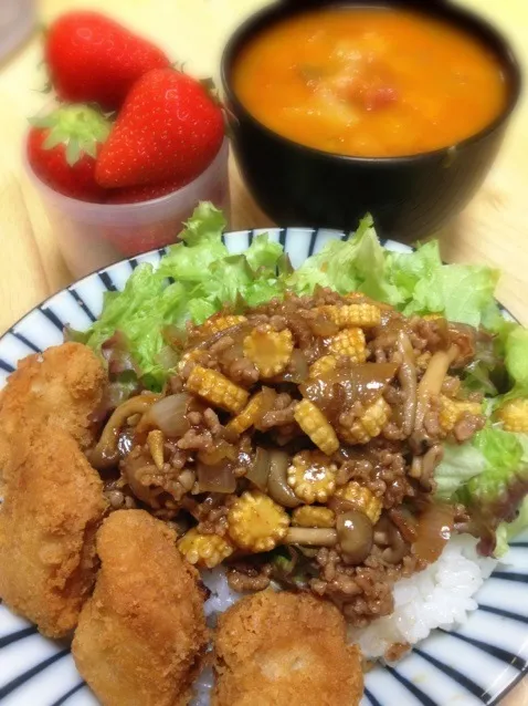 Dinner a lot of veggie -14 vegetable , yummy and healthy!|vanessaさん