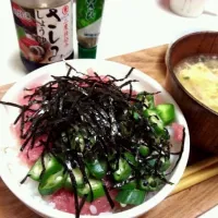 Snapdishの料理写真:ネギトロ丼♪|まひるのさん