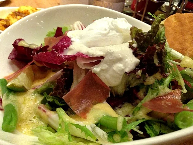 Prosciutto and egg salad @ NY bagel|Larry Chuさん