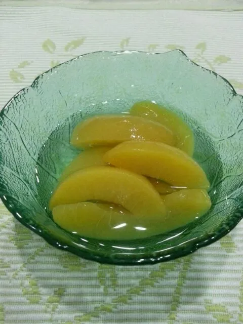 Slice peaches in syrup|Mrs BNazさん