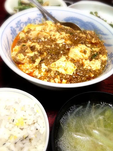 麻婆豆腐|ともえさん