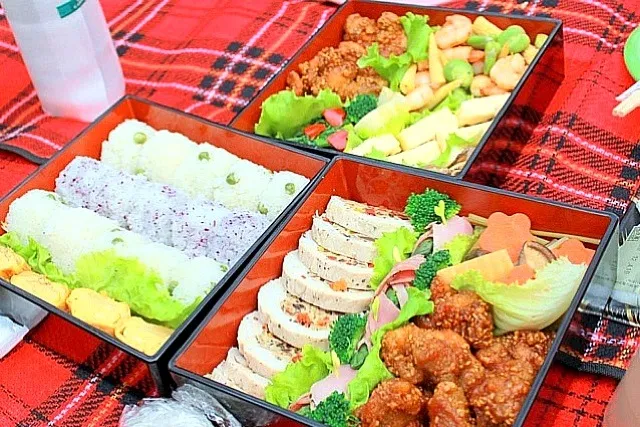 お花見弁当|かおちさん