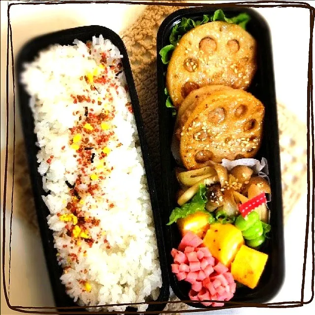 Snapdishの料理写真:旦那サマのお弁当|ゆりっぺ⋆*❁さん