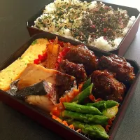 Snapdishの料理写真:今日の旦那弁当|田口佐和子さん