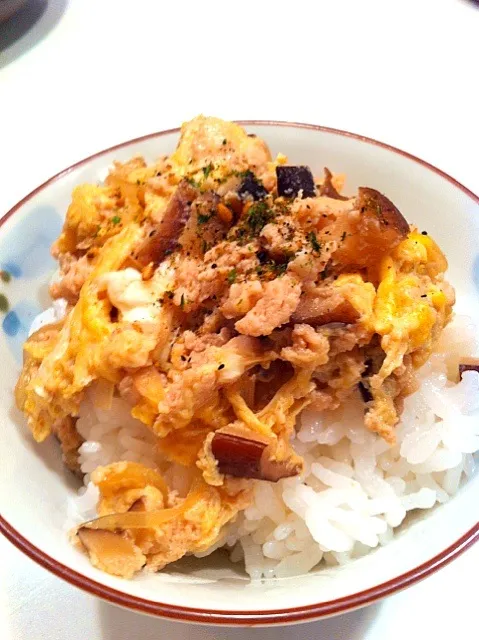 SHIORIレシピ✧ふわとろ鶏ひき親子丼|mamiさん