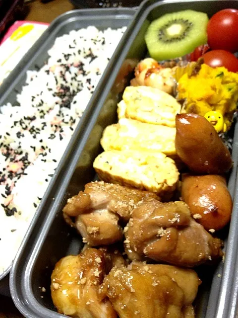 Snapdishの料理写真:4月11日の息子弁当|ariさん