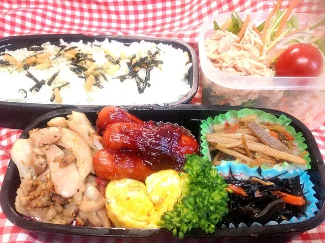 4/11長男晩ご飯用弁当|yoshimiさん