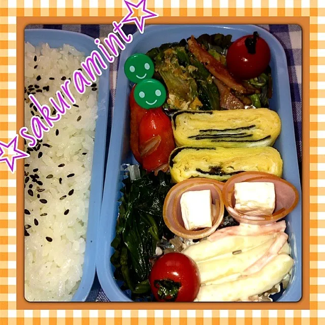 Snapdishの料理写真:高2息子のお弁当🍱|sakuramintさん