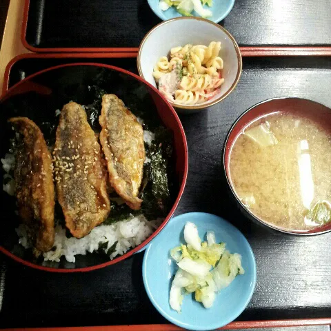 鯵の蒲焼き丼|寝寝さん