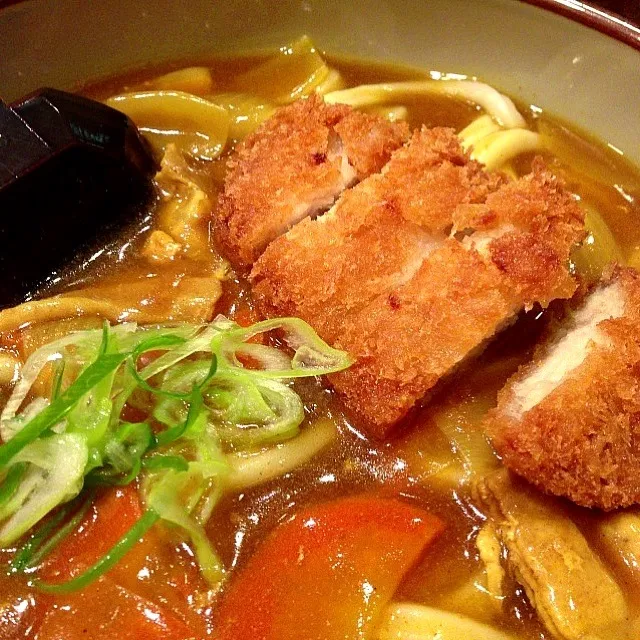 カツカレーうどん|いだっちさん