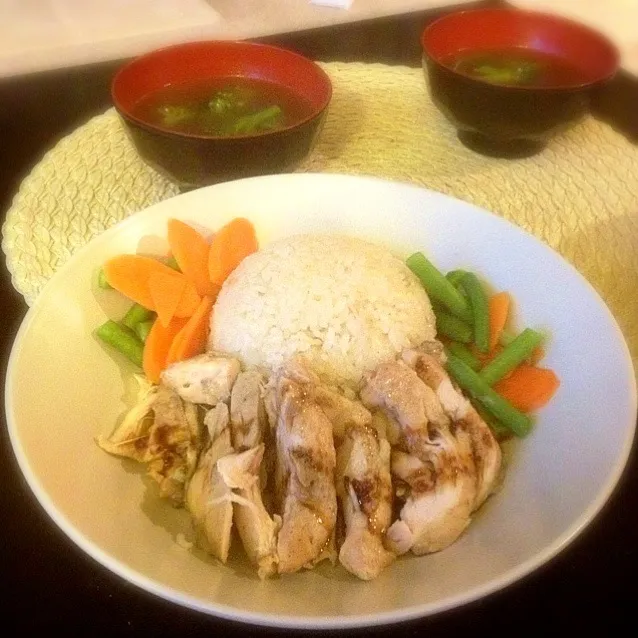 Hainanese Chicken Rice (my style) 自己流シンガポールチキンライス|Miko Koizumiさん