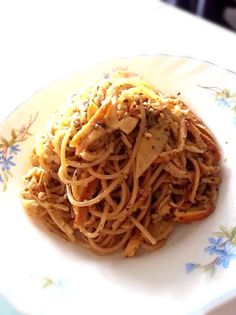 Spegetti in pesto sauce|Katherineさん