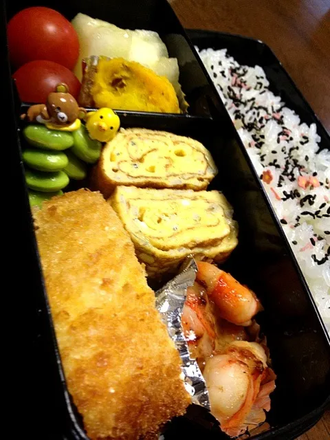 Snapdishの料理写真:4月12日の息子弁当|ariさん