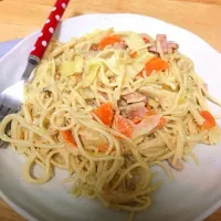 キャベツのクリームパスタ|山下純輝さん