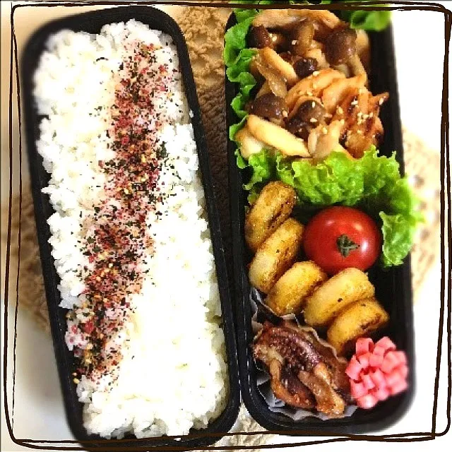 Snapdishの料理写真:旦那サマのお弁当|ゆりっぺ⋆*❁さん