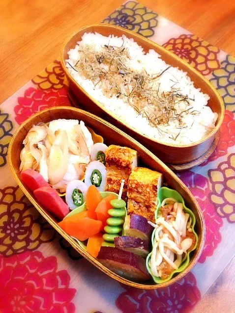 ささみの治部煮風弁当♪|まりさん