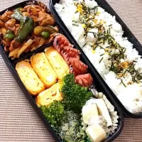 豚コマのカレー炒め弁当|珠里さん