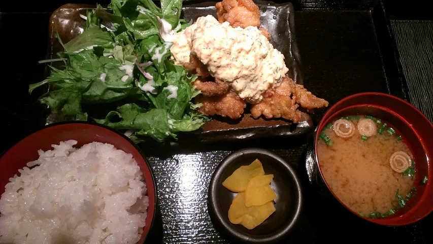 チキン南蛮定食|まぐろさん