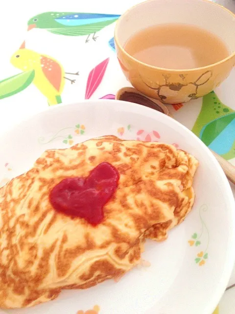 Snapdishの料理写真:野菜たっぷりオムライス|よ〜んさん