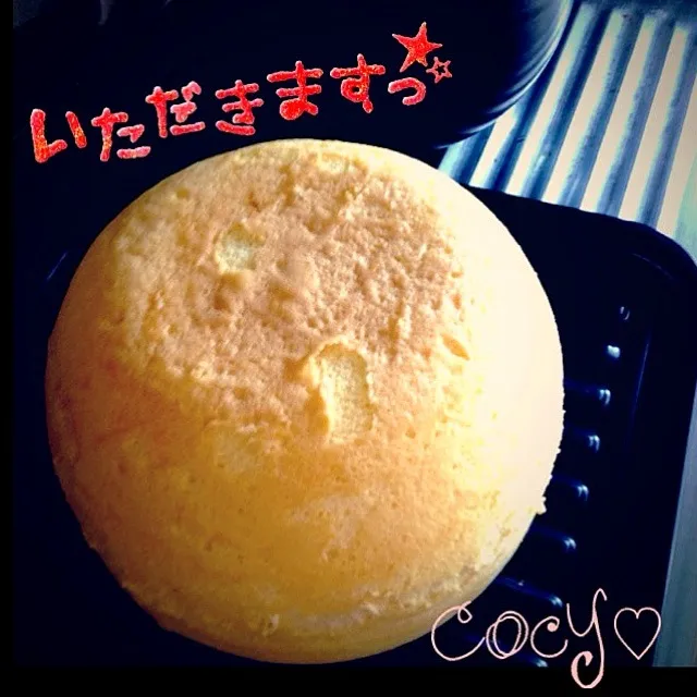 ♡炊飯器で作った、蜂蜜ケーキ♡|♡Q♡さん