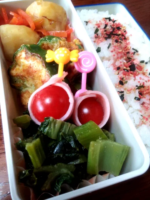 で・からの～今日のお弁当☆4/12☆|ばってぃーまま＠♪さん